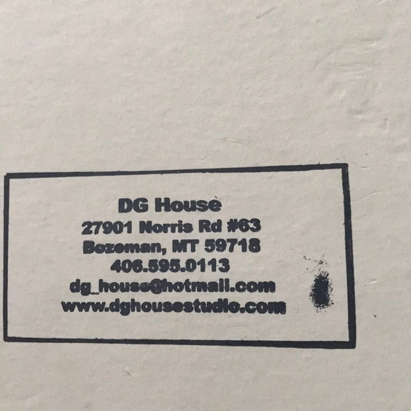 DG House Signed Numbered Eagle Print 8x10” Matted - Picture 8 of 8